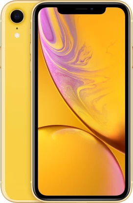 iPhone XR yellow